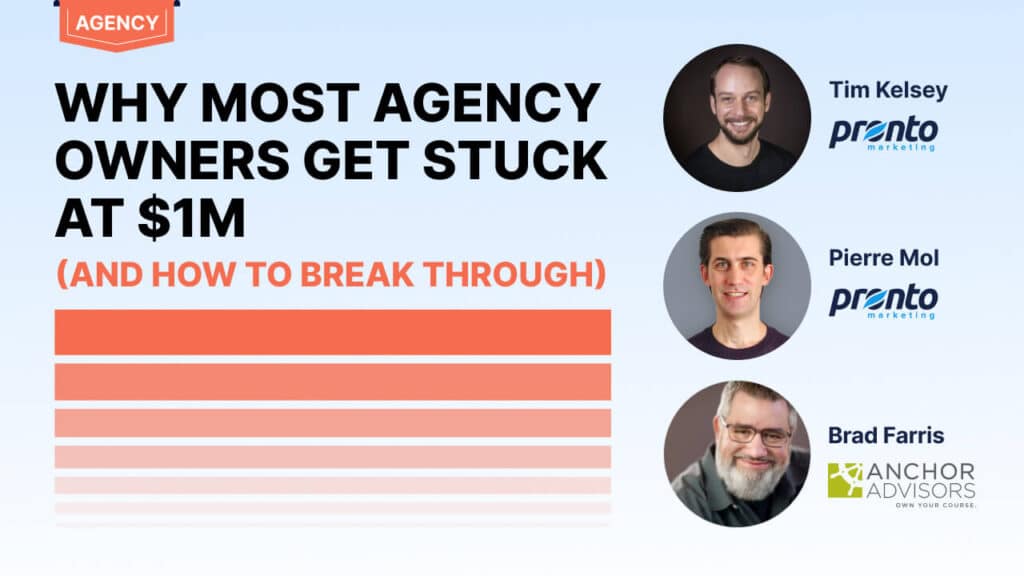 Podcast Why Most Agency Owners Get Stuck at M(1)